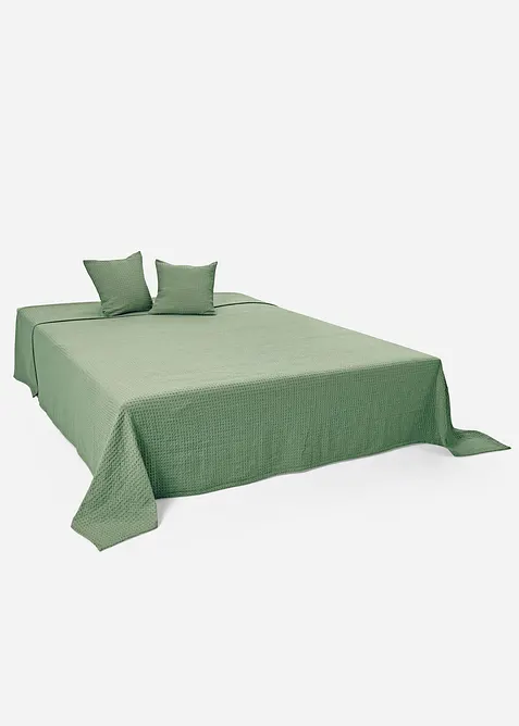 Copricuscino in piquet a nido d'ape (pacco da 2), bonprix