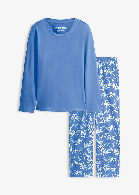 Pigiama in puro cotone (set 3 pezzi), bonprix