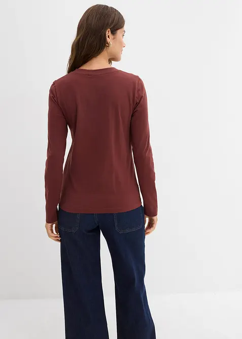 Maglia aderente a maniche lunghe, bonprix