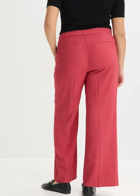 Pantaloni larghi leggeri con viscosa, bonprix