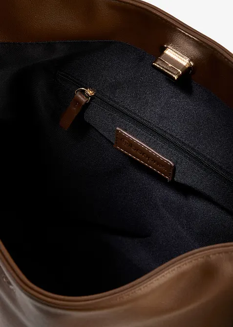 Borsa a tracolla con dettagli in metallo, bonprix