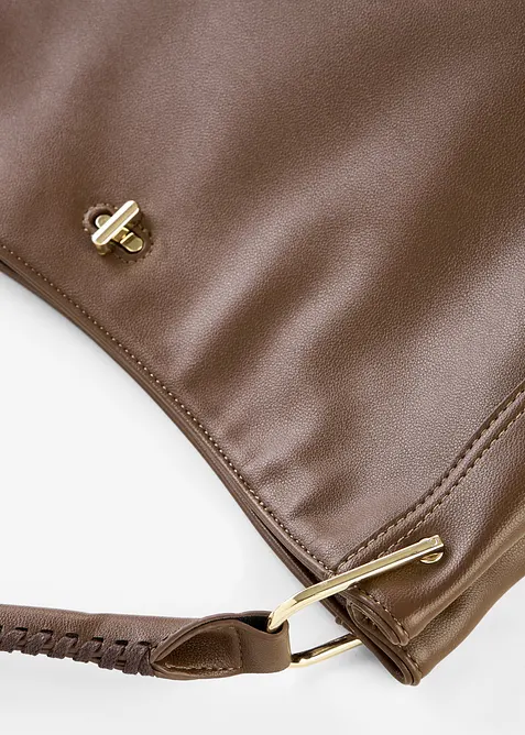 Borsa a tracolla con dettagli in metallo, bonprix