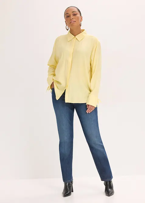 Camicia in misto viscosa fluente, bonprix