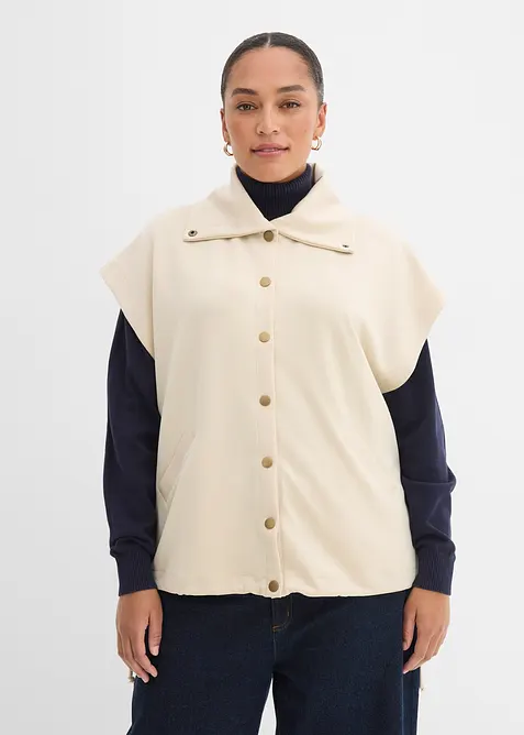 Gilet effetto neoprene, bonprix