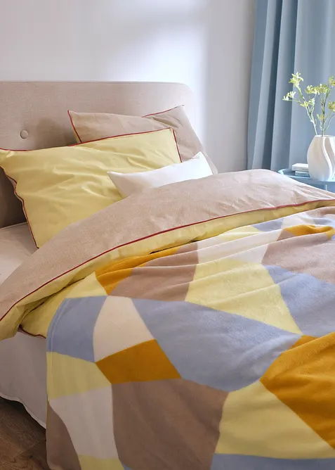 Plaid in color block, bonprix