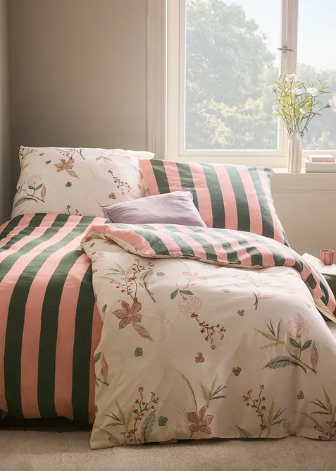 Biancheria da letto double-face in linone, bonprix