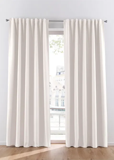 Tenda termica con retro in morbido pile, anche extra lunga (pacco da 1), bonprix