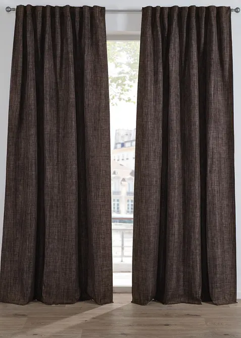 Tenda semioscurante dall'elegante struttura (pacco da 1), bonprix