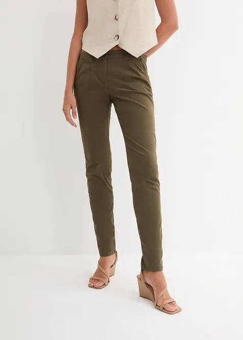 Pantaloni chino elasticizzati, bonprix