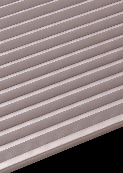 Tenda plissettata semioscurante con velcro adesivo, bonprix