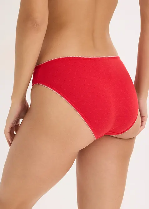 Slip effetto traforato (pacco da 5), bonprix