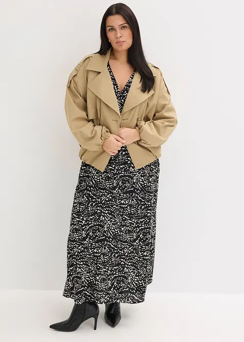 Abito lungo in pura viscosa, bonprix