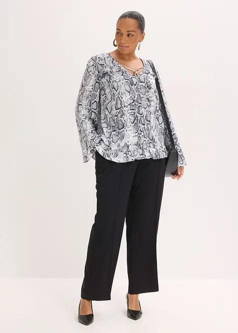 Tunica in satin fluente, bonprix