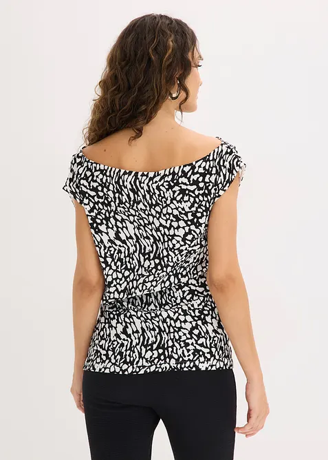 Top con arricciature, bonprix