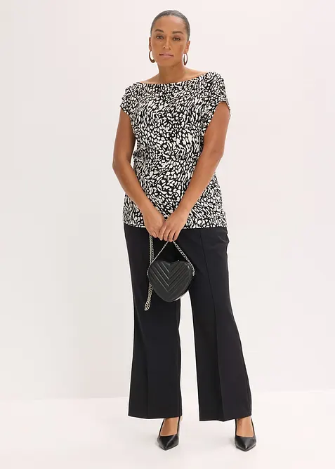 Top con arricciature, bonprix