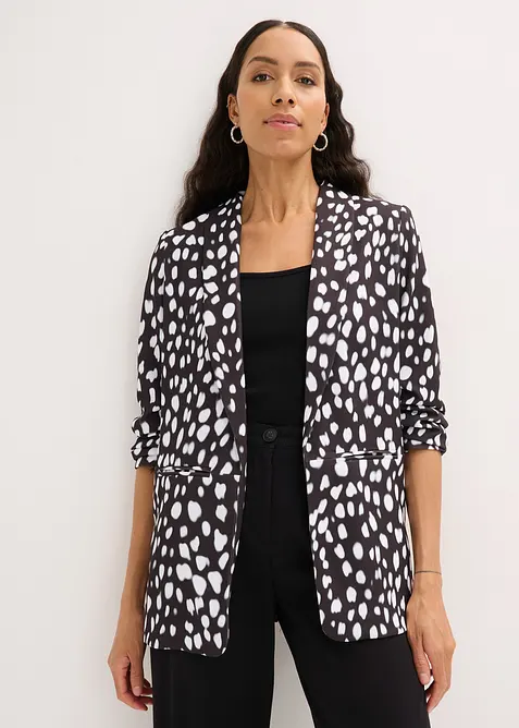 Blazer lungo in fantasia, bonprix