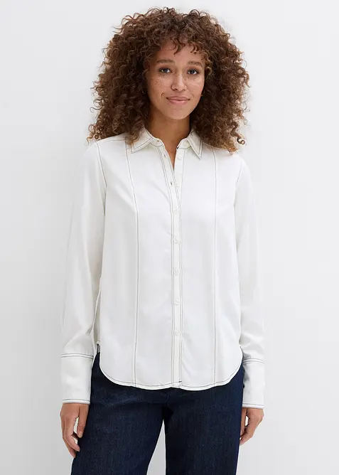 Blusa in viscosa fluente, bonprix