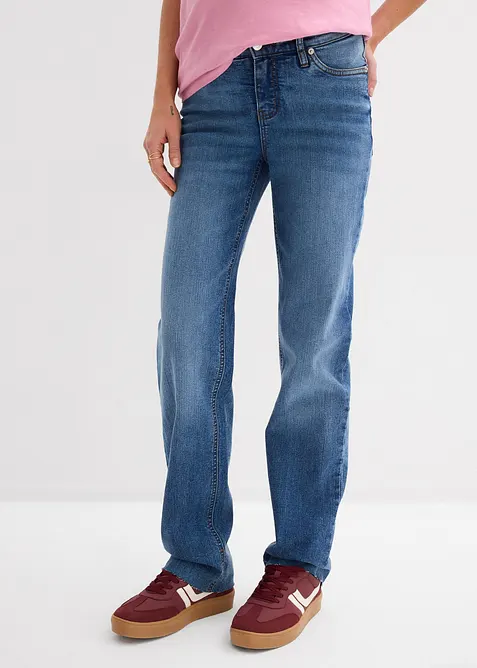 Jeans pr&eacute;maman 2 in 1 per gravidanza e oltre, loose fit, bonprix