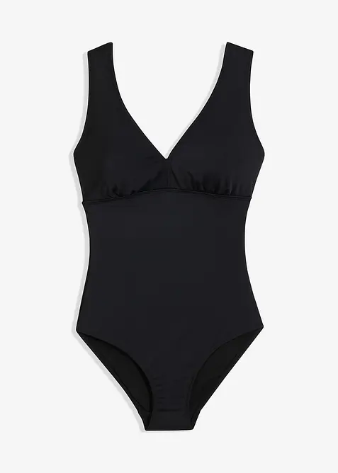 Costume intero con effetto modellante forte e scollatura a V, bonprix