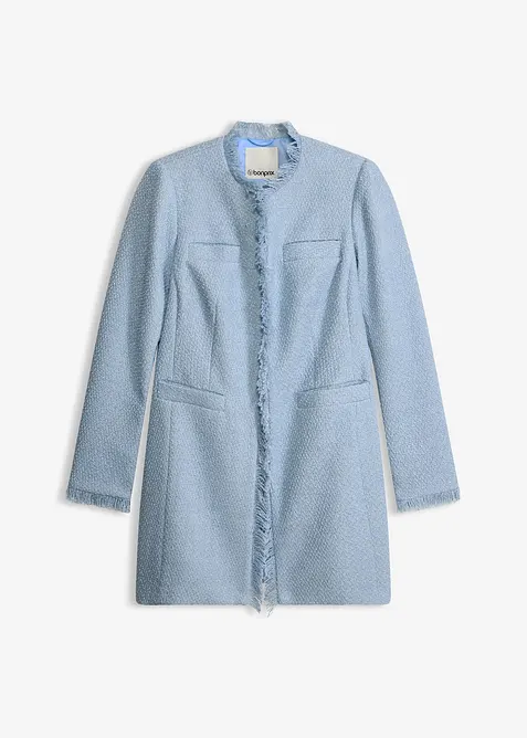 Blazer lungo in boucl&eacute;, bonprix