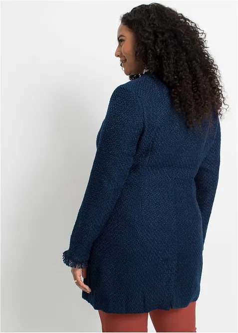 Blazer lungo in boucl&eacute;, bonprix