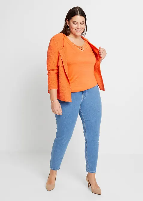 Cardigan in boucl&eacute;, bonprix