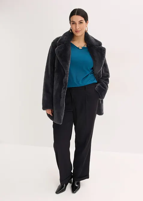 Maglia a maniche lunghe con occhielli, bonprix