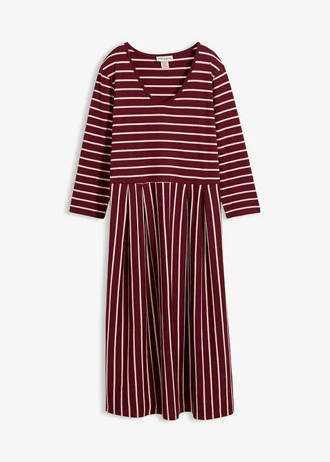 Abito midi in jersey di cotone, bonprix