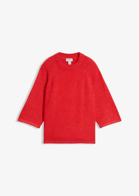 T-shirt in maglia oversize, bonprix