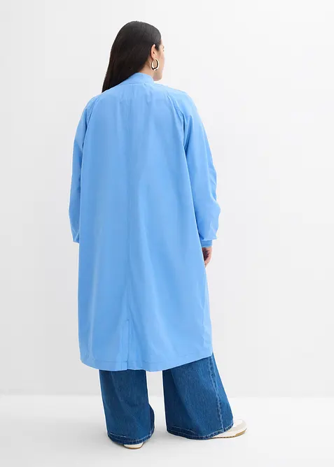 Cappotto blouson con colletto in maglia, bonprix