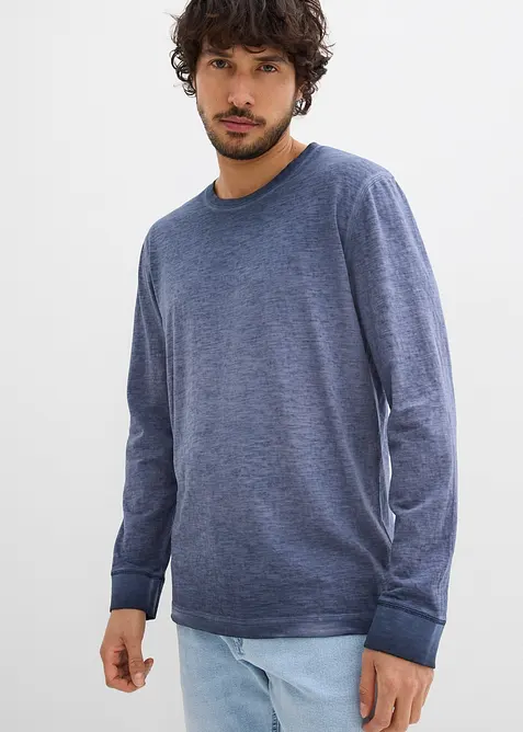 Maglia a maniche lunghe in cotone biologico (pacco da 2), bonprix