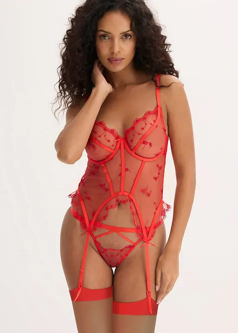 Corsetto e tanga (set 2 pezzi), bonprix