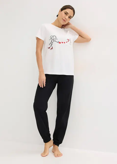 Pigiama in cotone morbido, bonprix