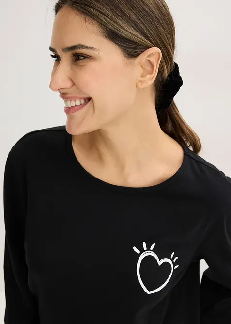 Pigiama in cotone morbido, bonprix