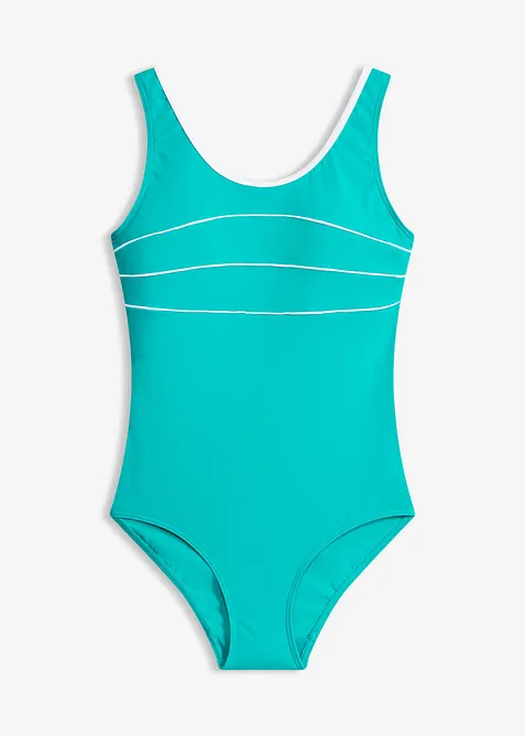 Costume intero con cuciture decorative, bonprix