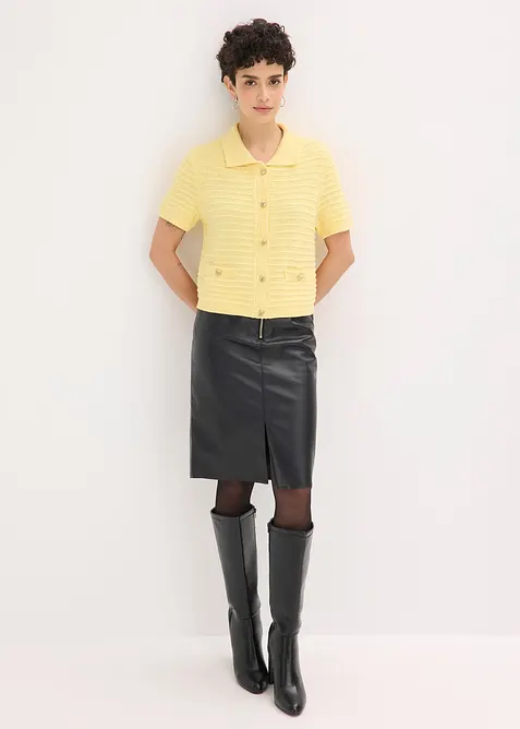 Cardigan con bottoni decorativi, bonprix