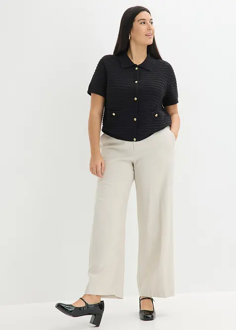 Cardigan con bottoni decorativi, bonprix