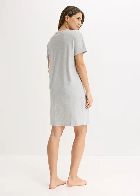 Camicia da notte in puro cotone (pacco da 2), bonprix