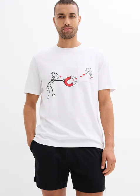 Pigiama estivo in cotone morbido, bonprix