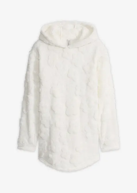 Maglia pigiama oversize con motivo a cuoricini, bonprix