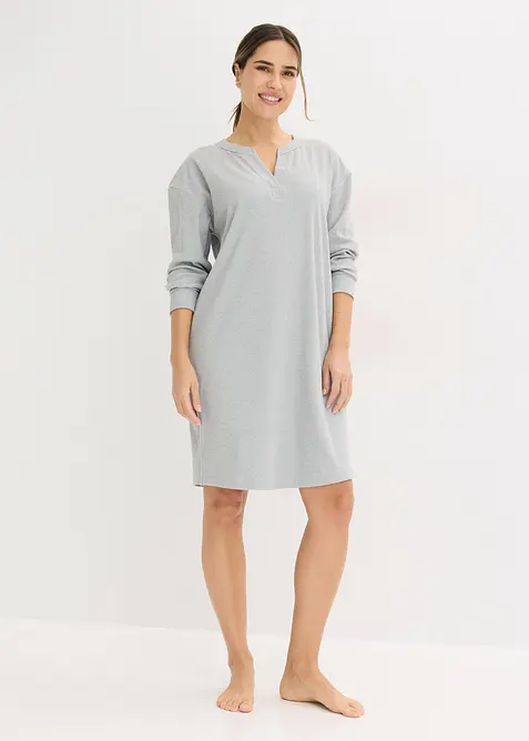 Abito loungewear a coste morbide, bonprix