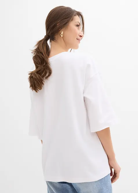 Maxi maglia in puro cotone biologico, bonprix