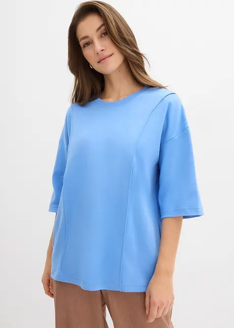 Maxi maglia in puro cotone biologico, bonprix
