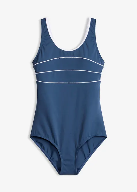 Costume intero con cuciture decorative, bonprix