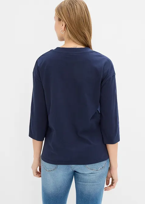 T-shirt boxy in puro cotone, bonprix