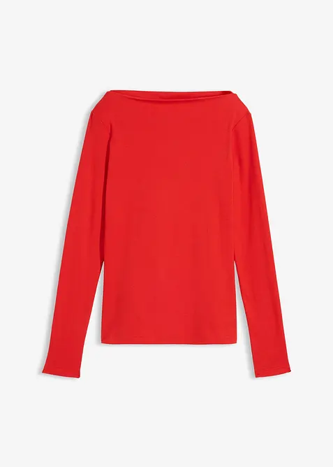 Maglia aderente a costine, bonprix