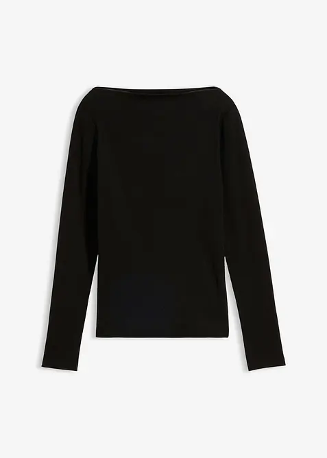 Maglia aderente a costine, bonprix