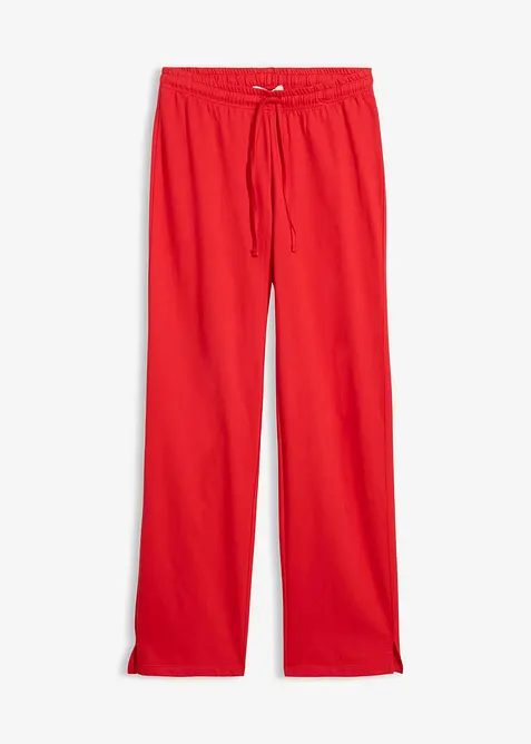 Pantaloni in felpa di puro cotone biologico, bonprix