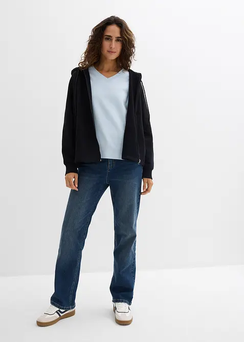 Maglia in jersey pesante di puro cotone biologico (pacco da 2), bonprix