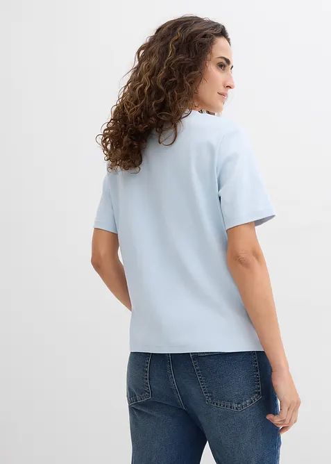 Maglia in jersey pesante di puro cotone biologico (pacco da 2), bonprix